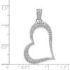 Diamond Heart Pendants