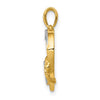 Gold Hearts with Diamonds Pendant