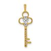 Diamond Club Key Pendants