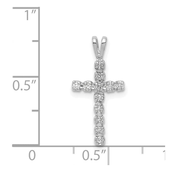 Diamond Latin Cross Pendants