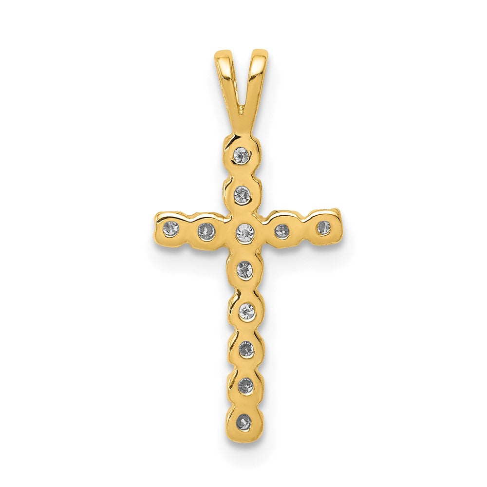 Diamond Latin Cross Pendants