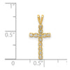Diamond Latin Cross Pendants