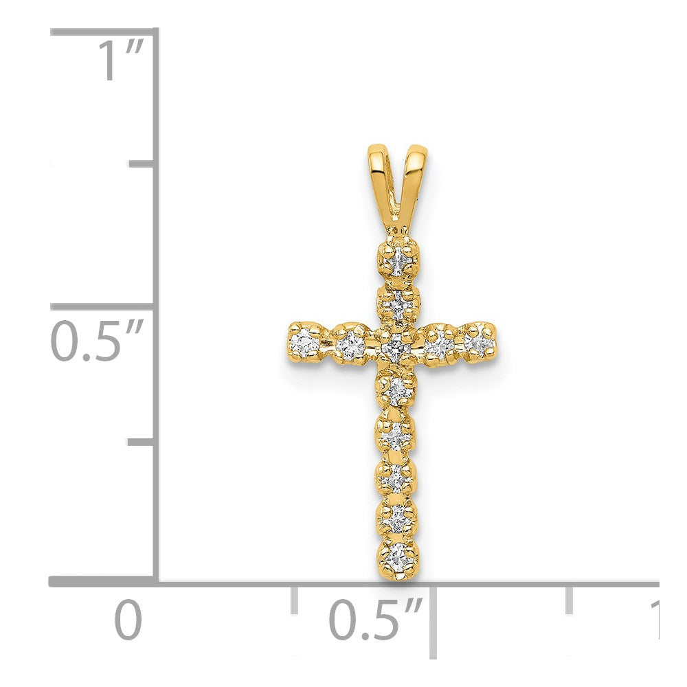 Diamond Latin Cross Pendants