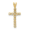 Diamond Latin Cross Pendants