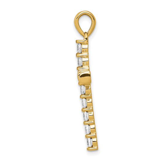 Diamond Latin Cross Pendants