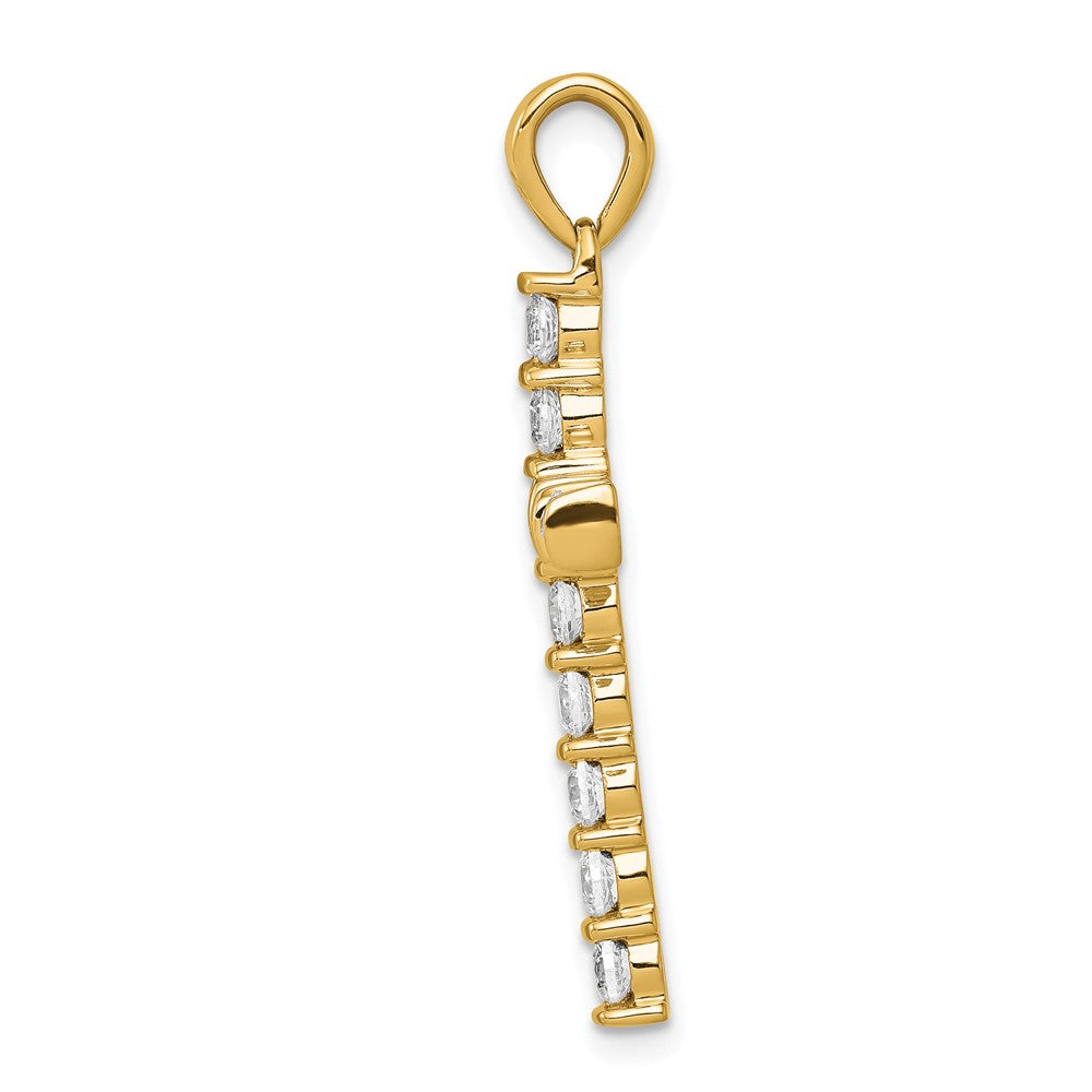 Diamond Latin Cross Pendants