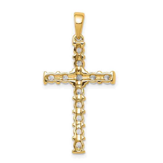 Diamond Latin Cross Pendants