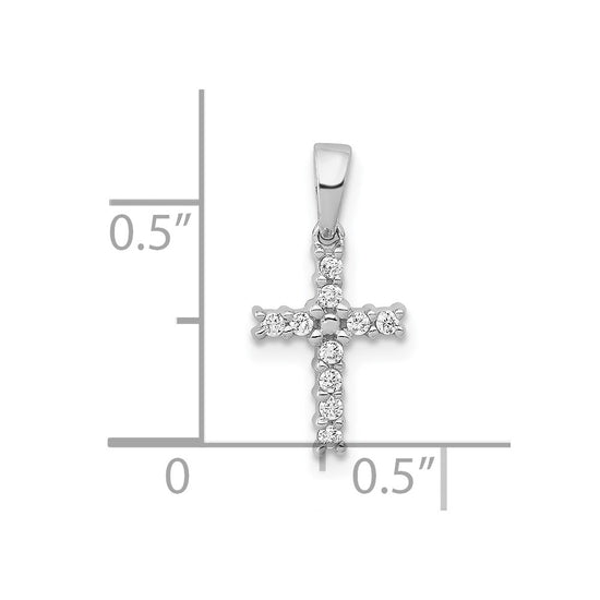 Diamond Latin Cross Pendants