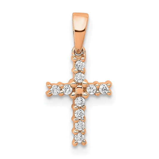 Diamond Latin Cross Pendants