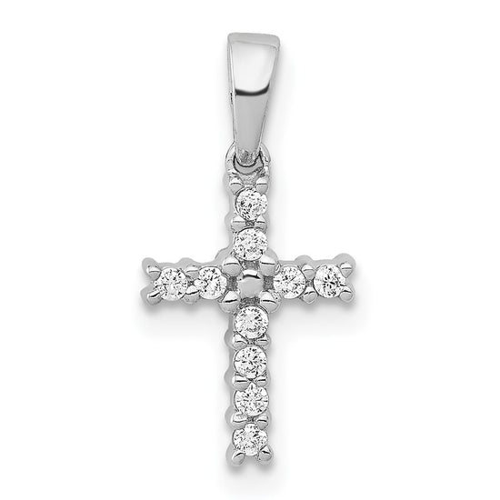 Diamond Latin Cross Pendants