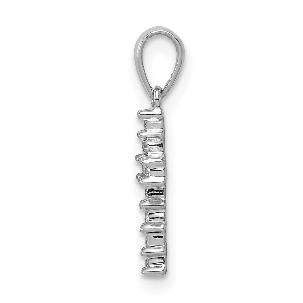 Diamond Latin Cross Pendants