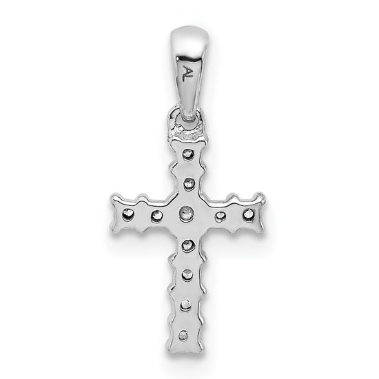 Diamond Latin Cross Pendants