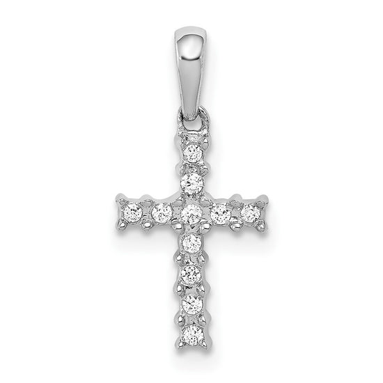 Diamond Latin Cross Pendants