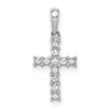 Diamond Latin Cross Pendants