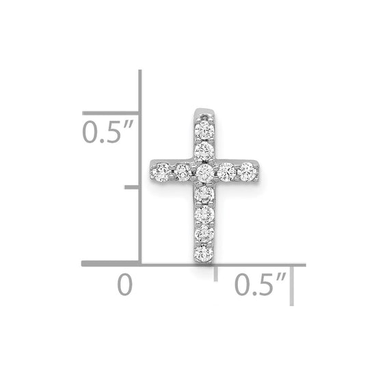 Diamond Latin Cross Chain Slides