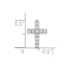 Diamond Latin Cross Chain Slides