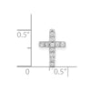 Diamond Latin Cross Chain Slides