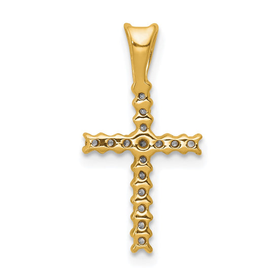 Diamond Latin Cross Pendants