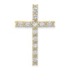 Diamond Latin Cross Pendants