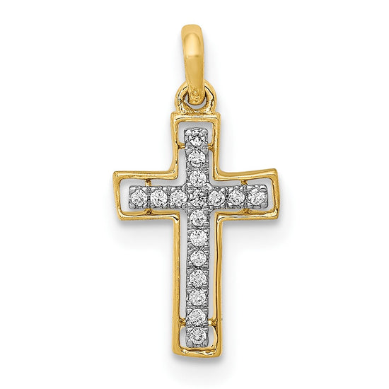 Diamond Cross Pendants
