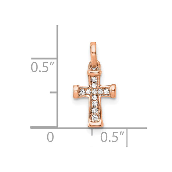 Diamond Latin Cross Pendants
