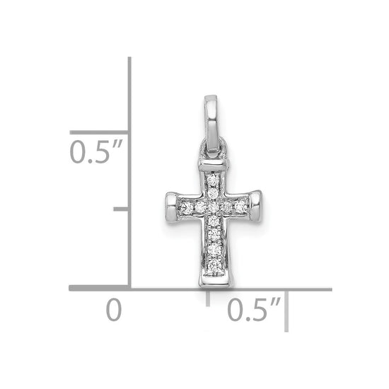 Diamond Latin Cross Pendants