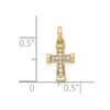 Diamond Latin Cross Pendants