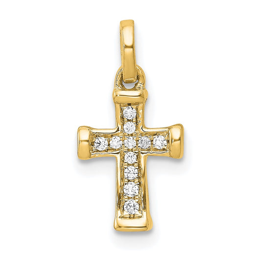 Diamond Latin Cross Pendants