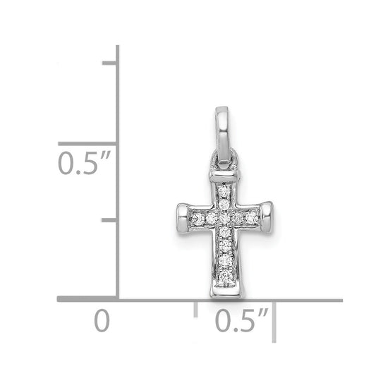 Diamond Latin Cross Pendants
