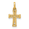 Diamond Latin Cross Pendants