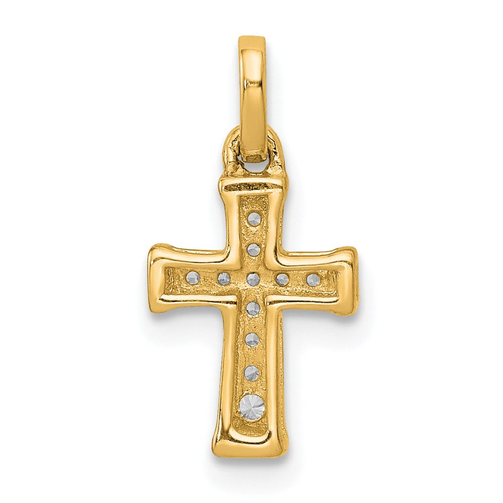 Diamond Latin Cross Pendants