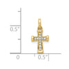 Diamond Latin Cross Pendants