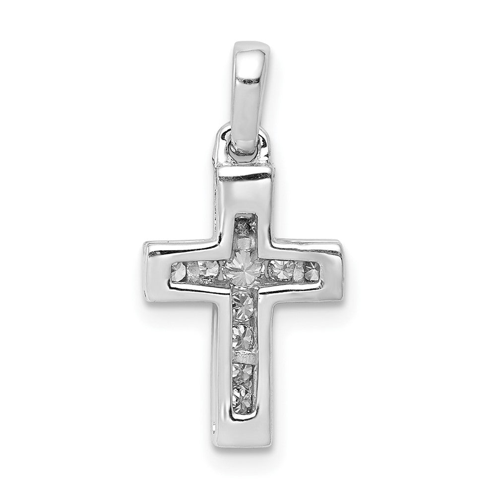Diamond Latin Cross Pendants