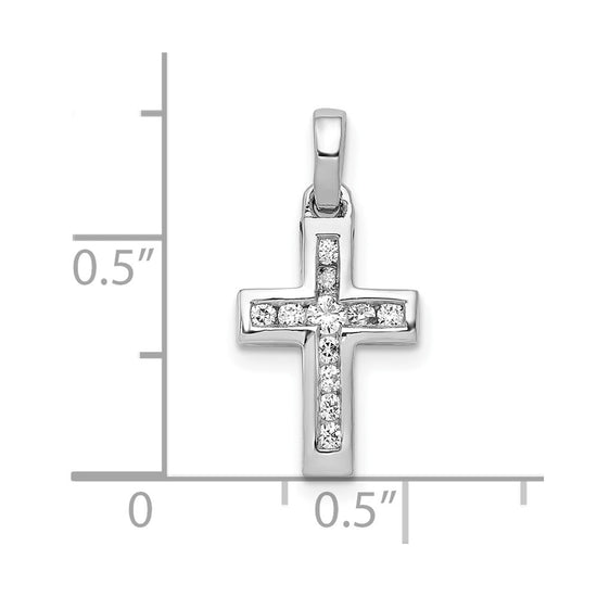 Diamond Latin Cross Pendants