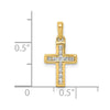 Diamond Latin Cross Pendants