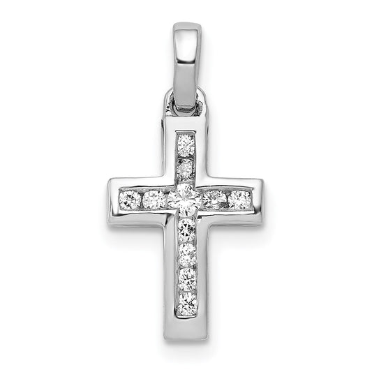 Diamond Latin Cross Pendants