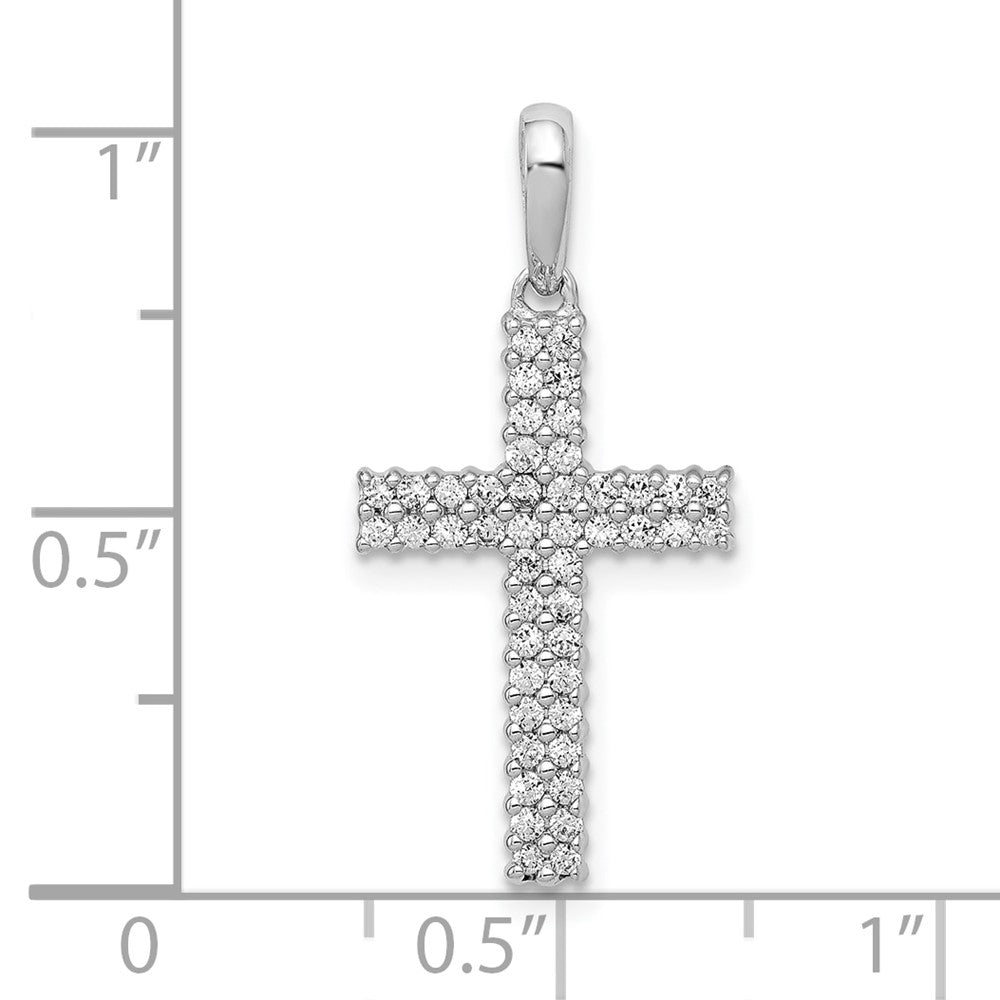 Gold Diamond Cross Pendants