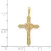 Diamond Heart Cross Pendants