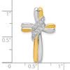 Gold Diamond Cross Pendants