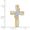 Gold Diamond Cross Pendants