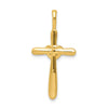 Diamond Cross with Heart Pendants