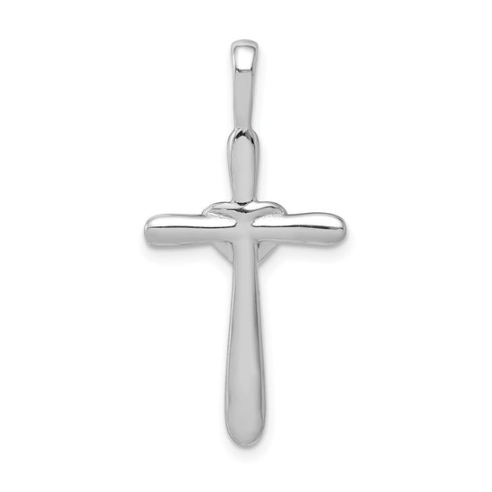 Diamond Cross with Heart Pendants