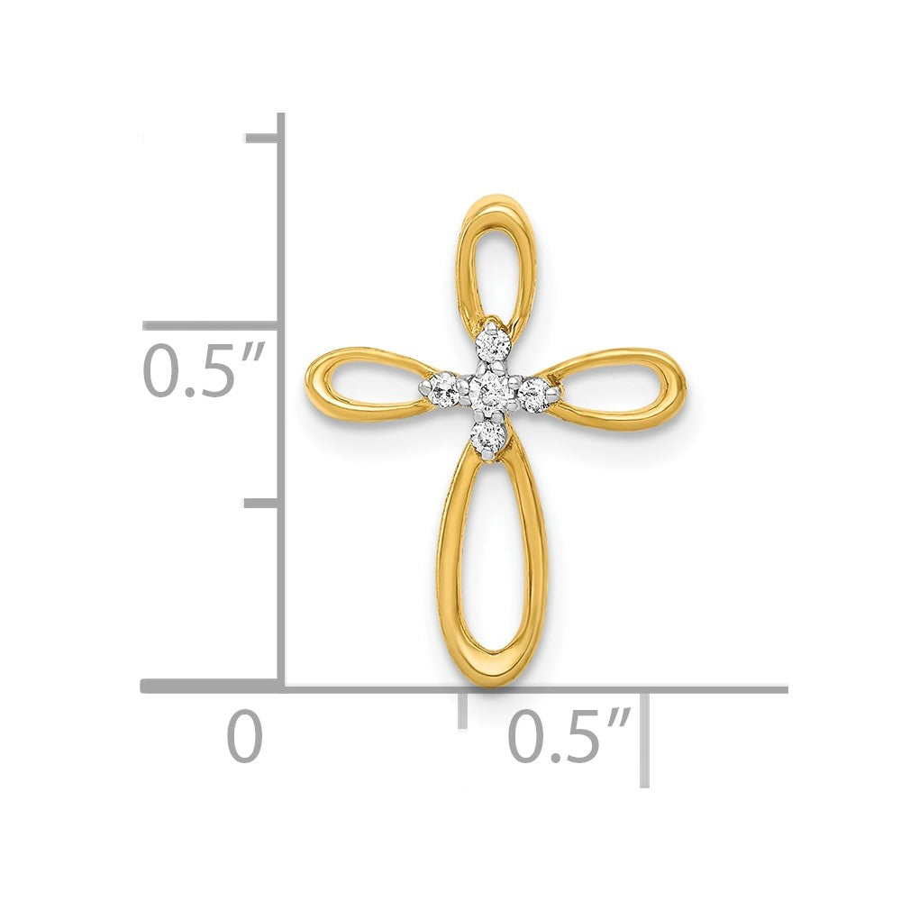 Diamond Cross Chain Slides