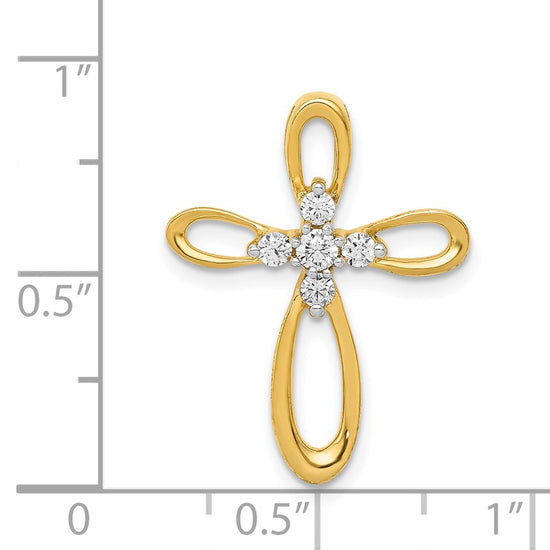 Diamond Cross Chain Slides