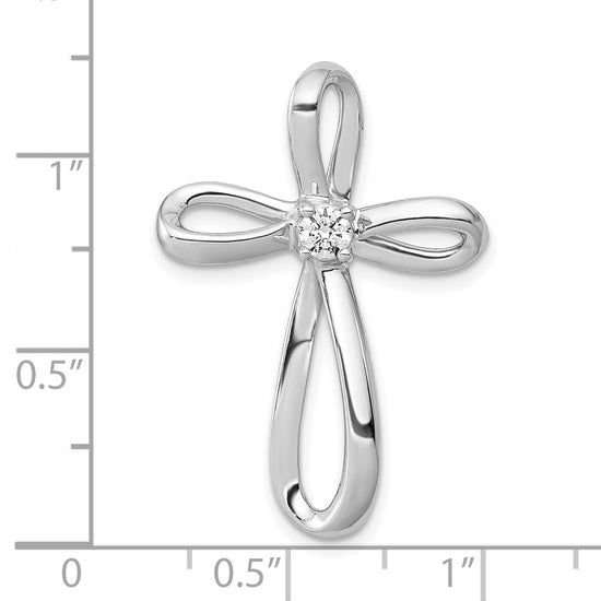Gold Diamond Cross Pendants