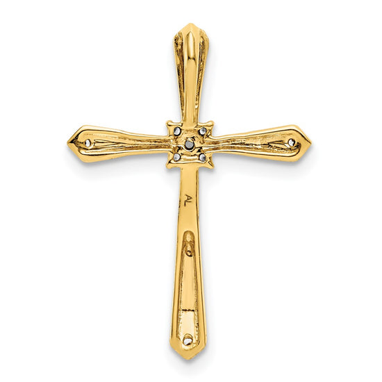 Gold Diamond Cross Pendants
