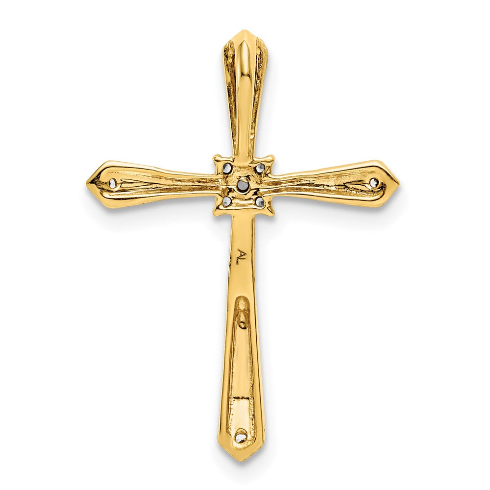 Gold Diamond Cross Pendants