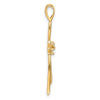 14k Cross Pendant Mounting