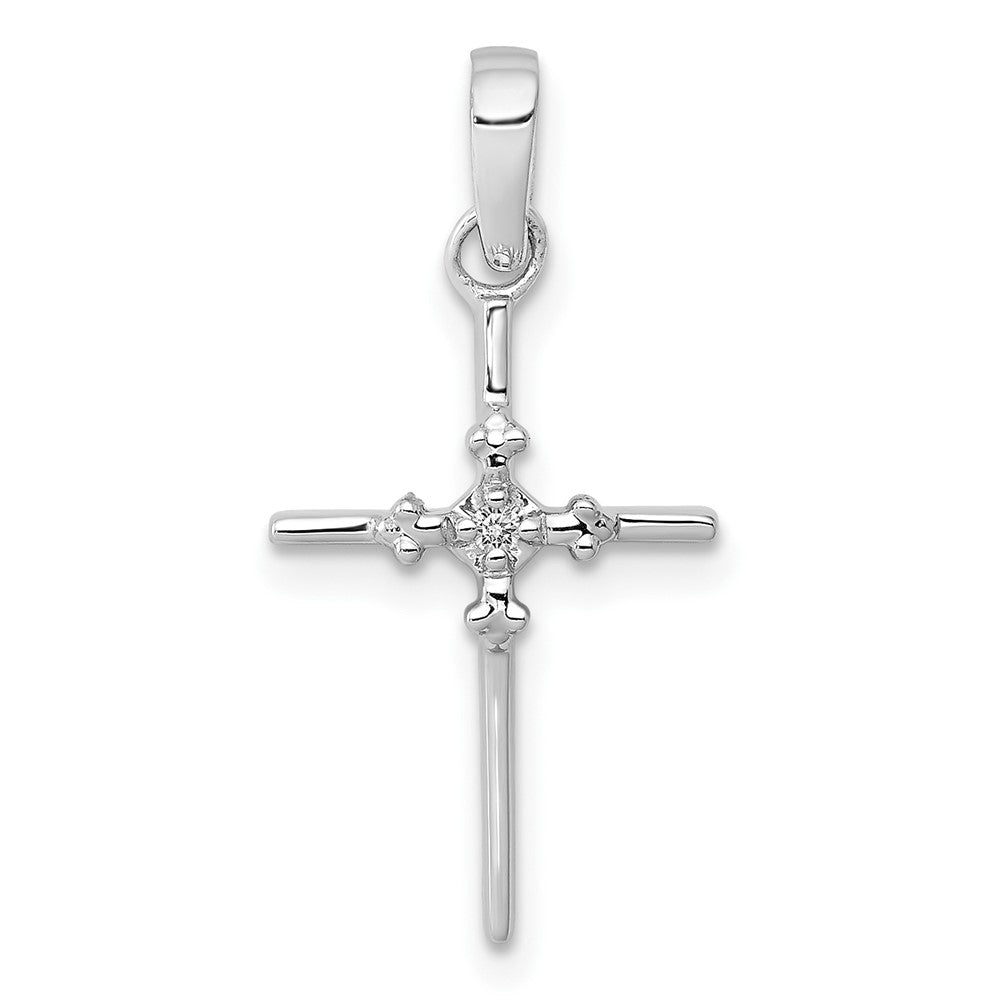 Gold Diamond Cross Pendants