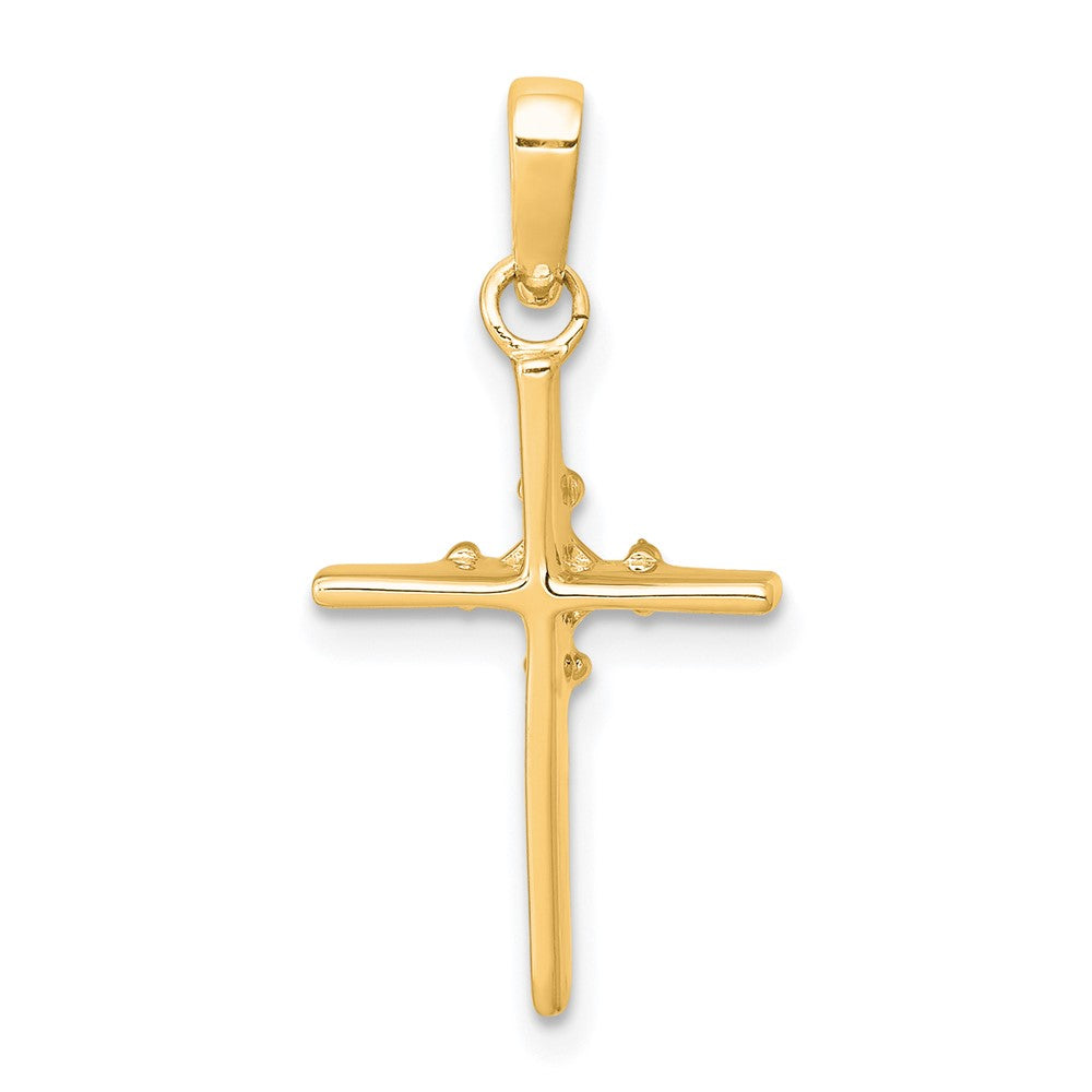 Gold Diamond Cross Pendants